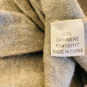 Womens Feel the Piece 100% Cashmere Sweater size o